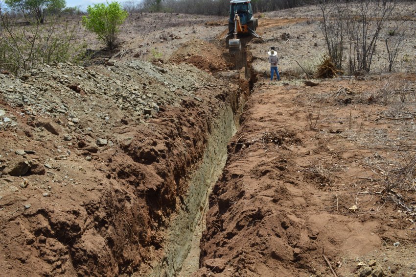 Construção de Barragem Subterrânea - Sítio Batedor - Serra Talhada/PE | Imagem 3