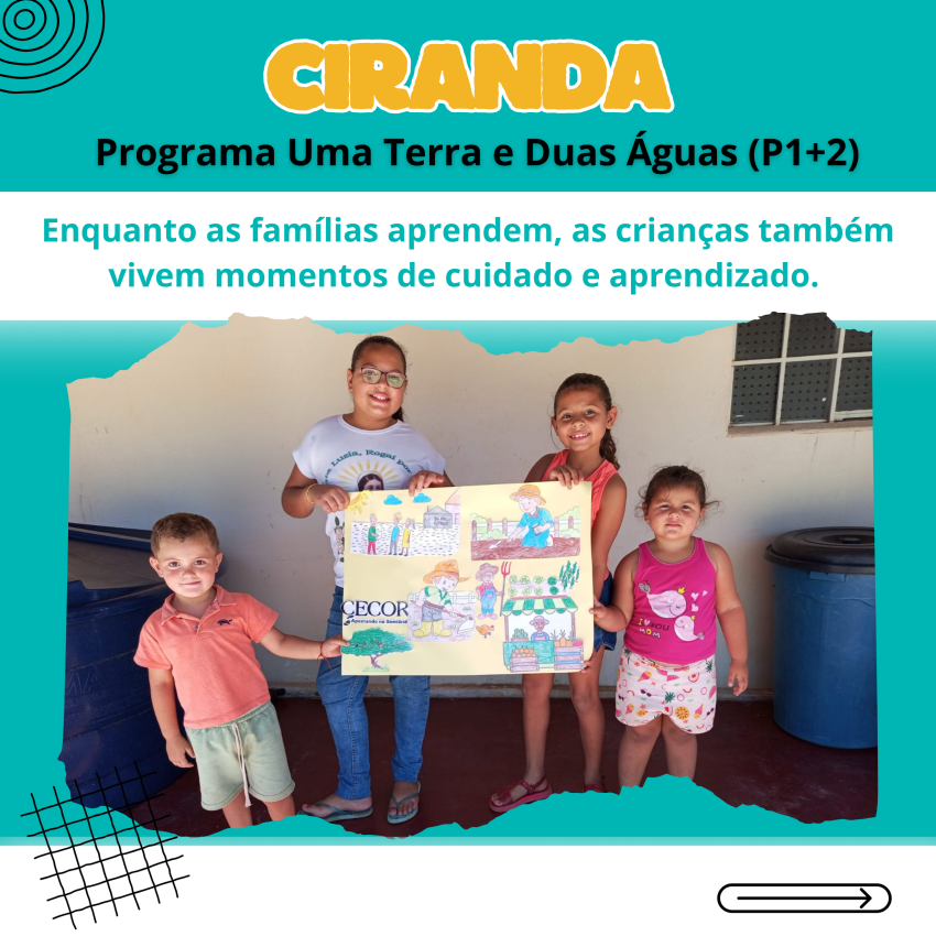 CONHEÇA O ESPAÇO DE CIRANDA NAS CAPACITAÇÕES DO P1+2 | Imagem 1