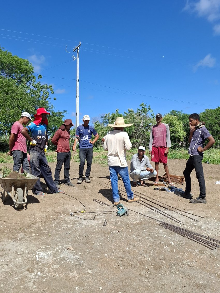 Capacitação de Pedreiros do P1+2 no Quilombo do Sítio Mocó em Custódia-PE | Imagem 4