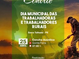 DIA MUNICIPAL DA TRABALHADORA E DO TRABALHADOR RURAL