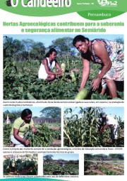 Hortas Agroecológicas contribuem para a soberania e segurança alimentar no Semiárido