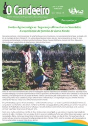 Hortas agroecológicas - Segurança alimentar no Semiárido. A experiência da família de Dona Xanda