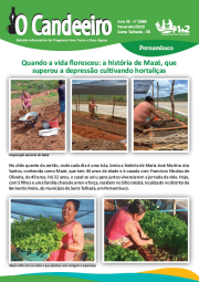 Quando a vida floresceu: a história de Mazé, que superou a depressão cultivando hortaliças